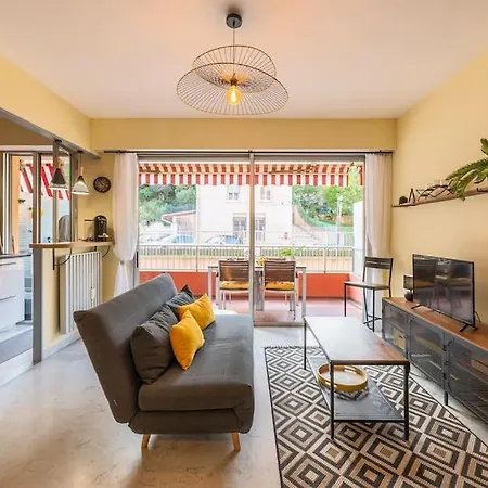 公寓 Cosy Pres Des Palaces Mentonnais