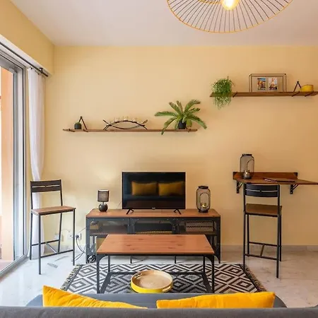 公寓 Cosy Pres Des Palaces Mentonnais 芒通